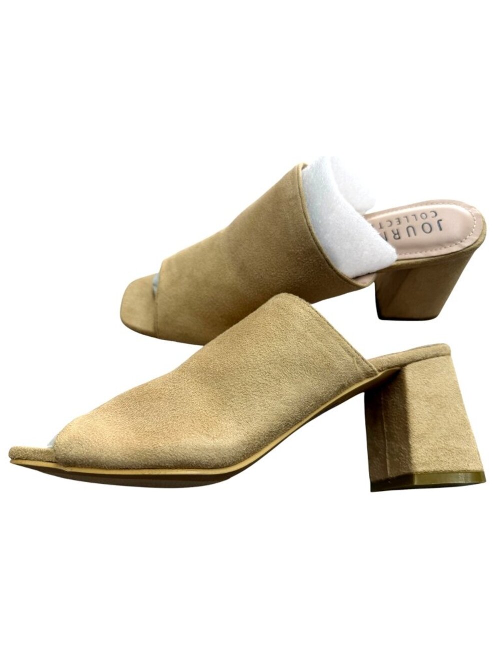 Journee Collection Women's Adelaide Nude‎  Slides Size 10 NWB